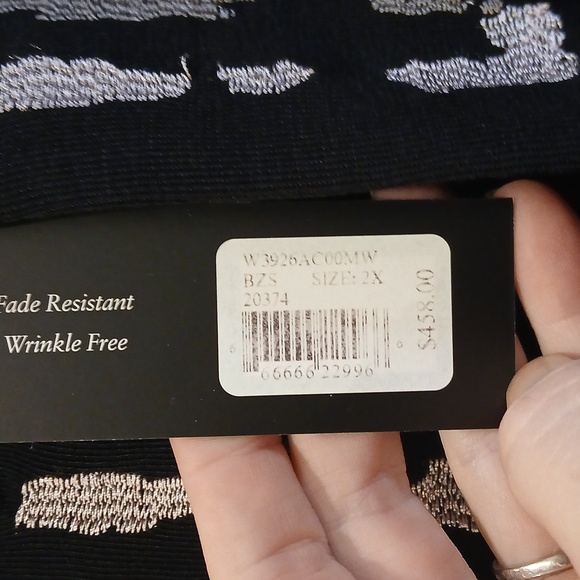 New Misook Heritage Fit Cardigan Blazer Black Size 2X - Picture 4 of 8